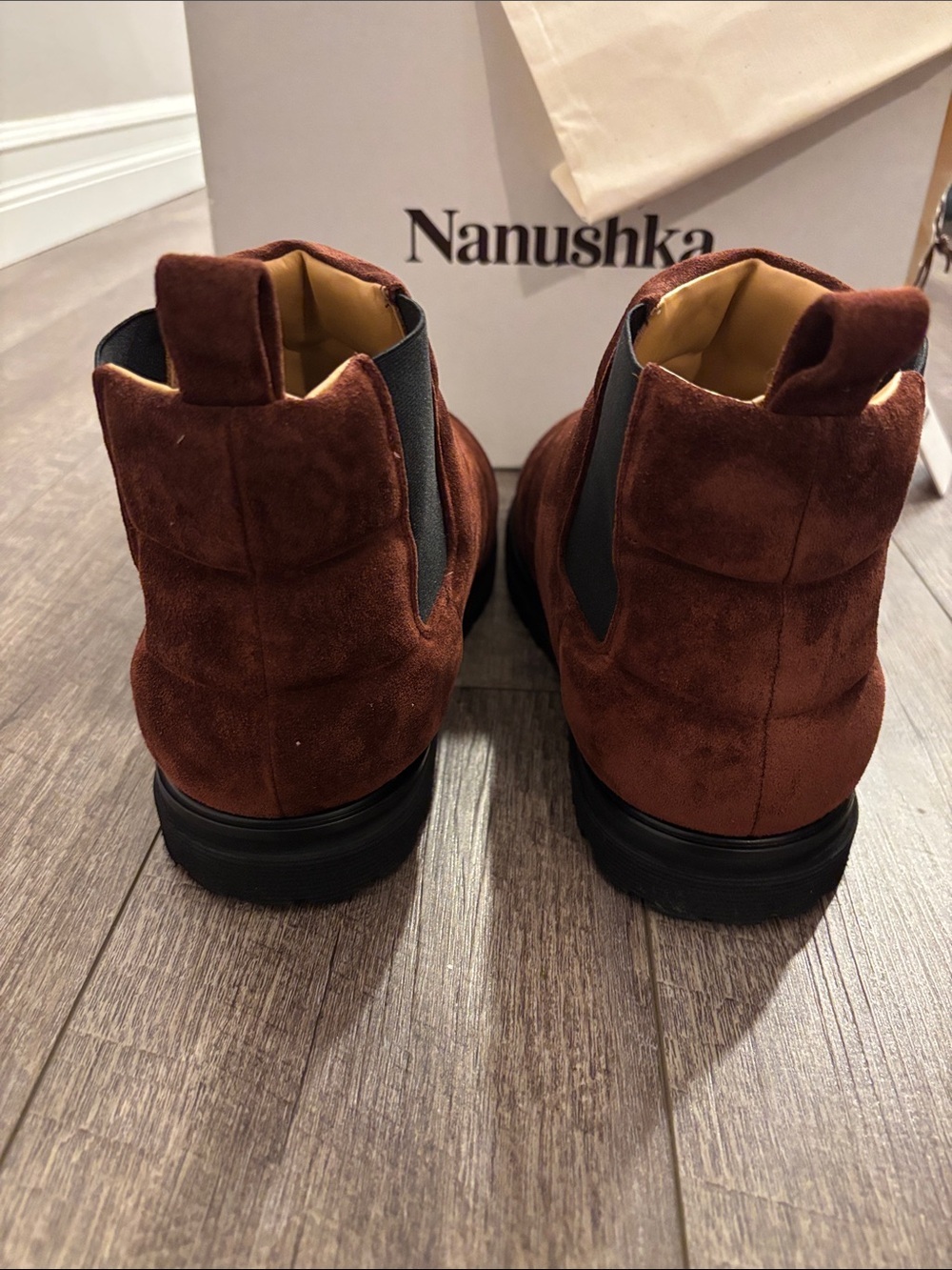 Nanushka Bede Rounded Toe Boot NIB - Picture 4 of 7
